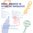 Resmi Galeri görüntüleyiciye yükleyin, Lindos - Emzik, Biberon ve Oyuncak Temizleyici - 600ml
