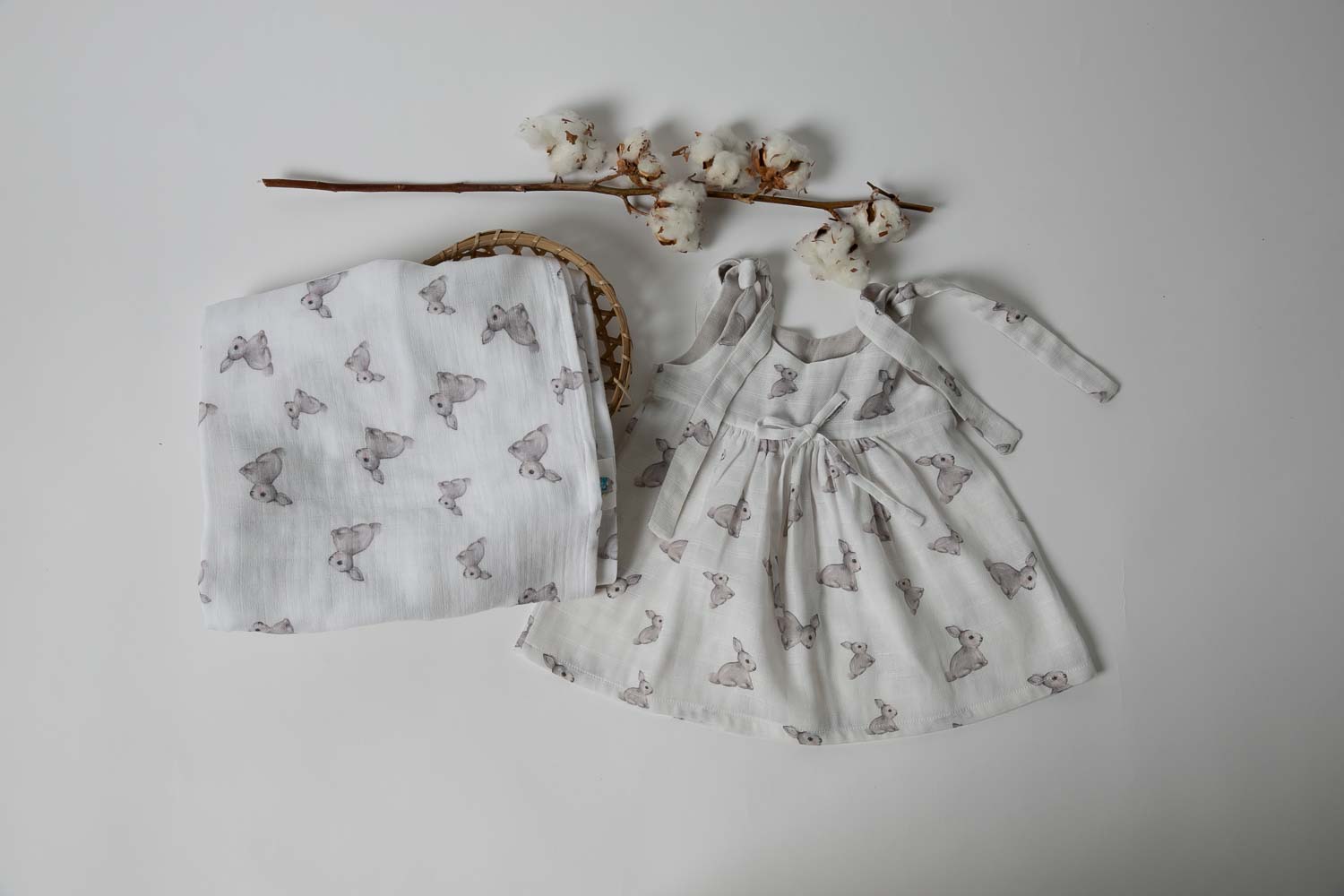 Müslin Bebek Elbise - Petits Caneton