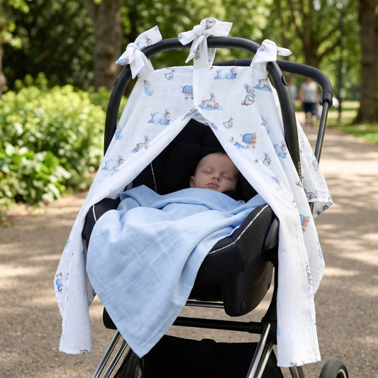 Müslin Puset Örtüsü - Bébé Lapin