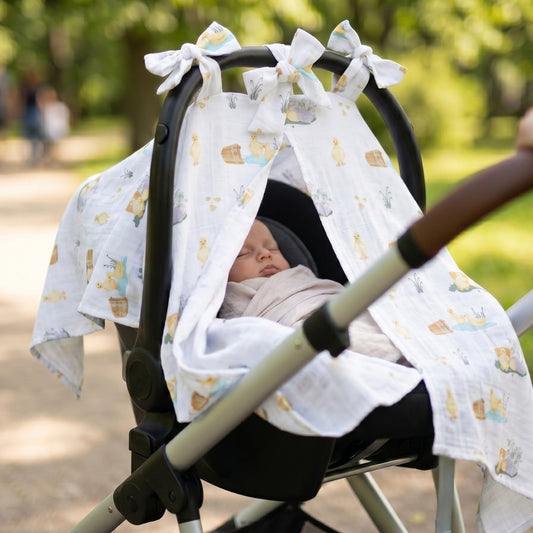 Müslin Puset Örtüsü - Petits Caneton