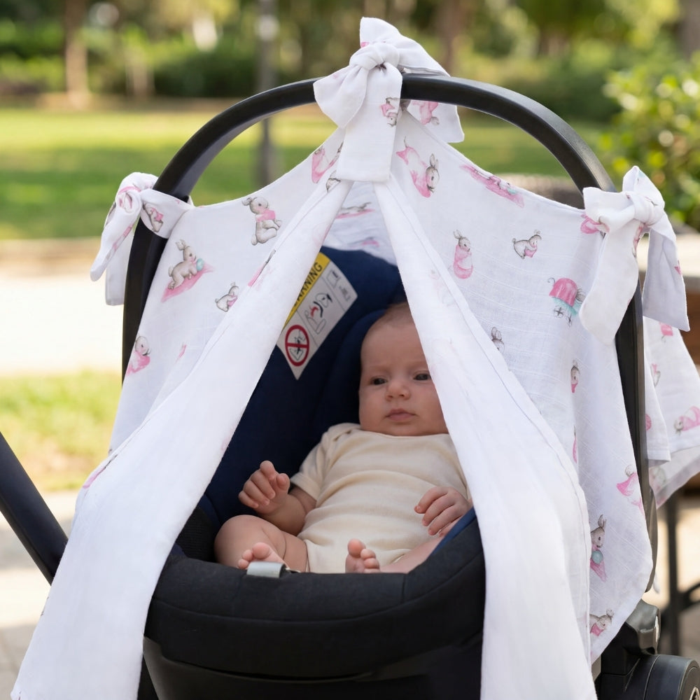 Baby Shower Set - Bébé Lapin Rose