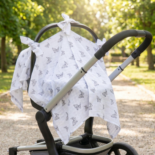 Müslin Puset Örtüsü - Iconique Lapin