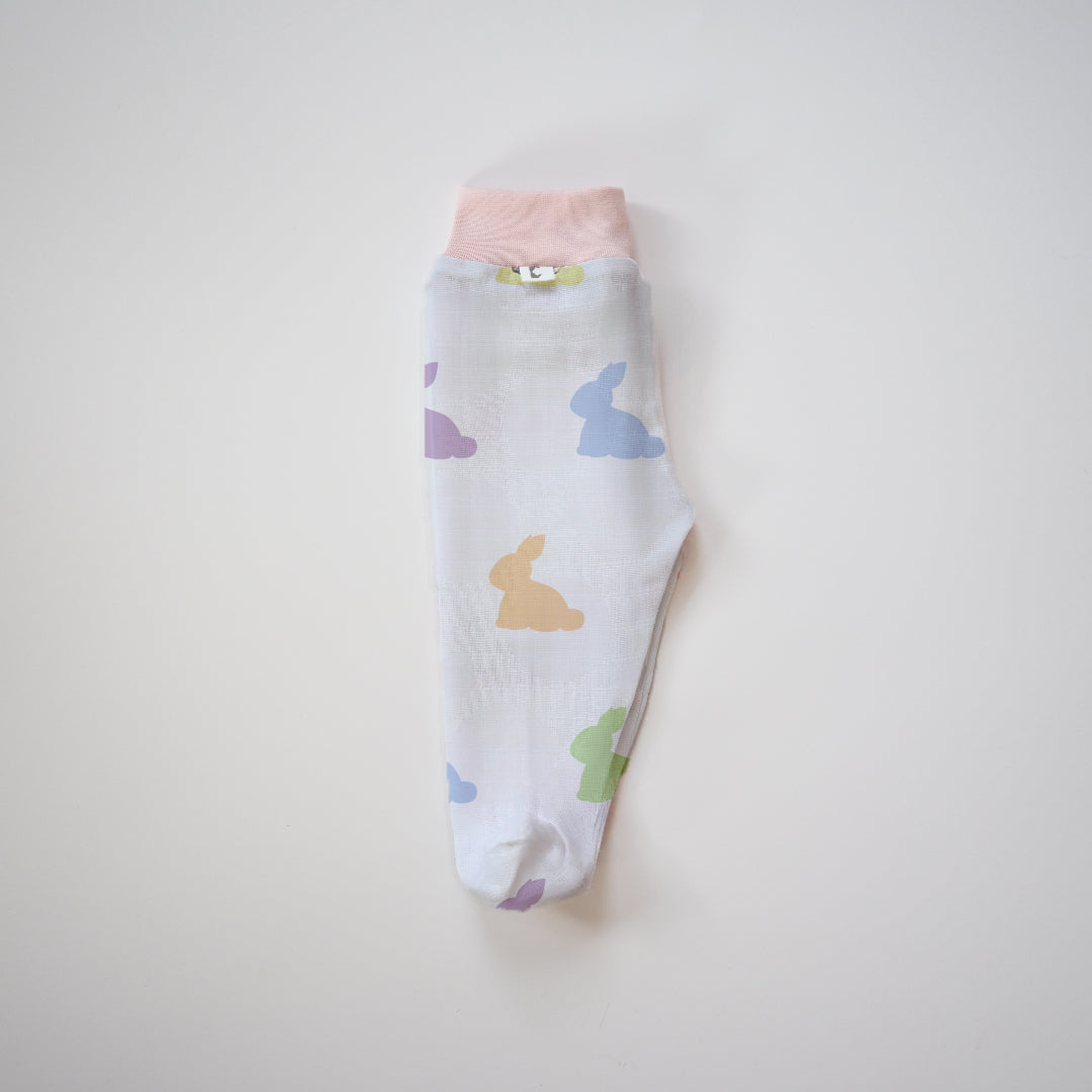 Yenidoğan Bebek Hastane Çıkış Seti 7 Parça - Rainbow Lapin Pink