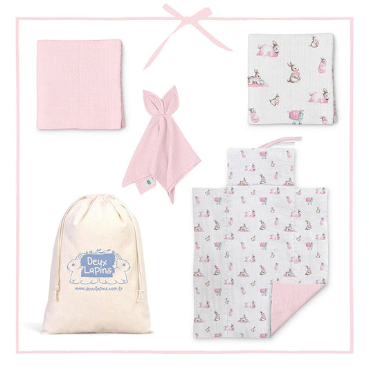Baby Box Small - Bébé Lapin Rose