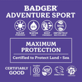 Resmi Galeri görüntüleyiciye yükleyin, Badger Macera Sporları Organik Güneş Kremi SPF50 87ml

