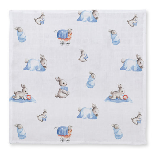 Müslin Bebek Omuz Bezi - Bébé Lapin