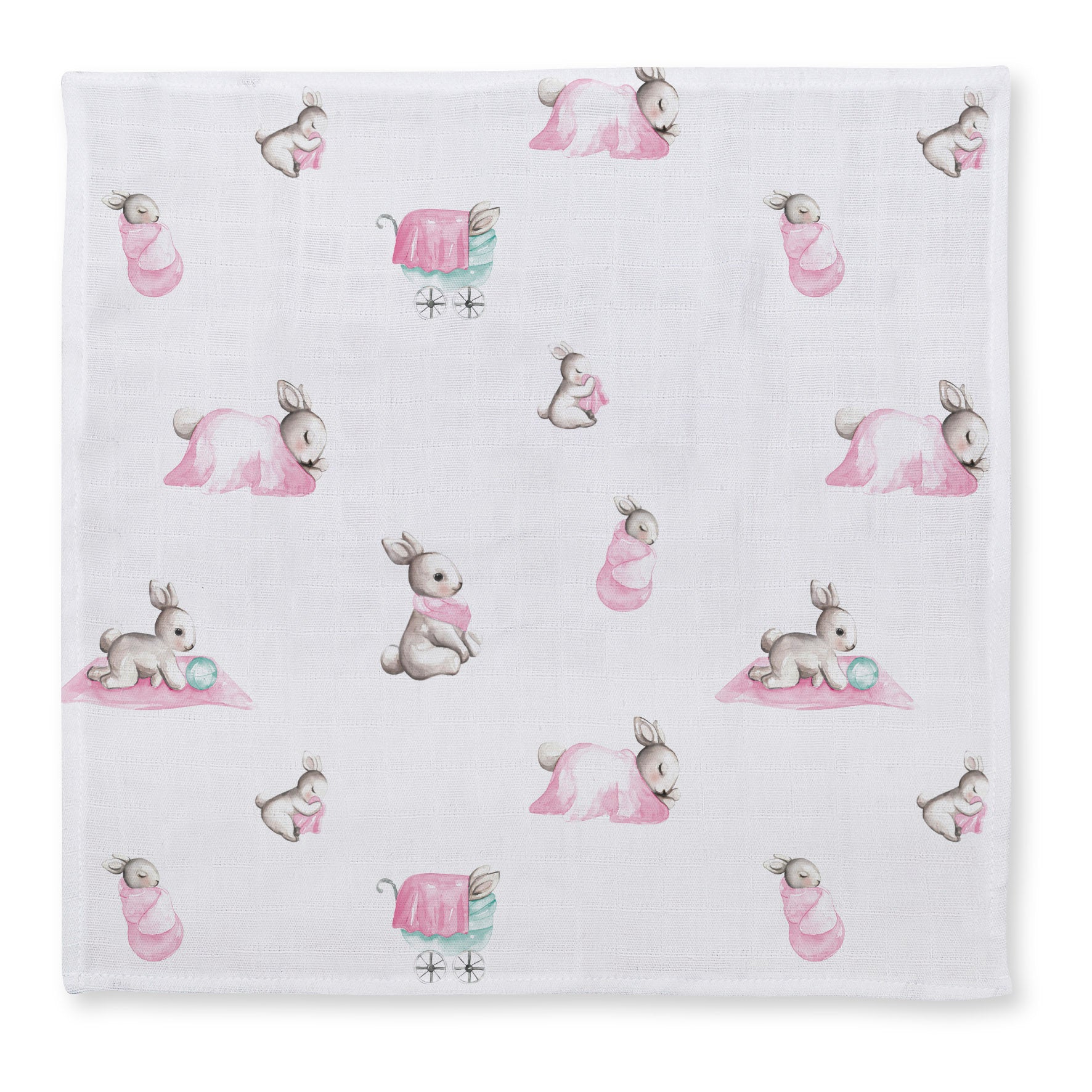 Yenidoğan Bebek Bakım Seti – Bebe Lapin Rose