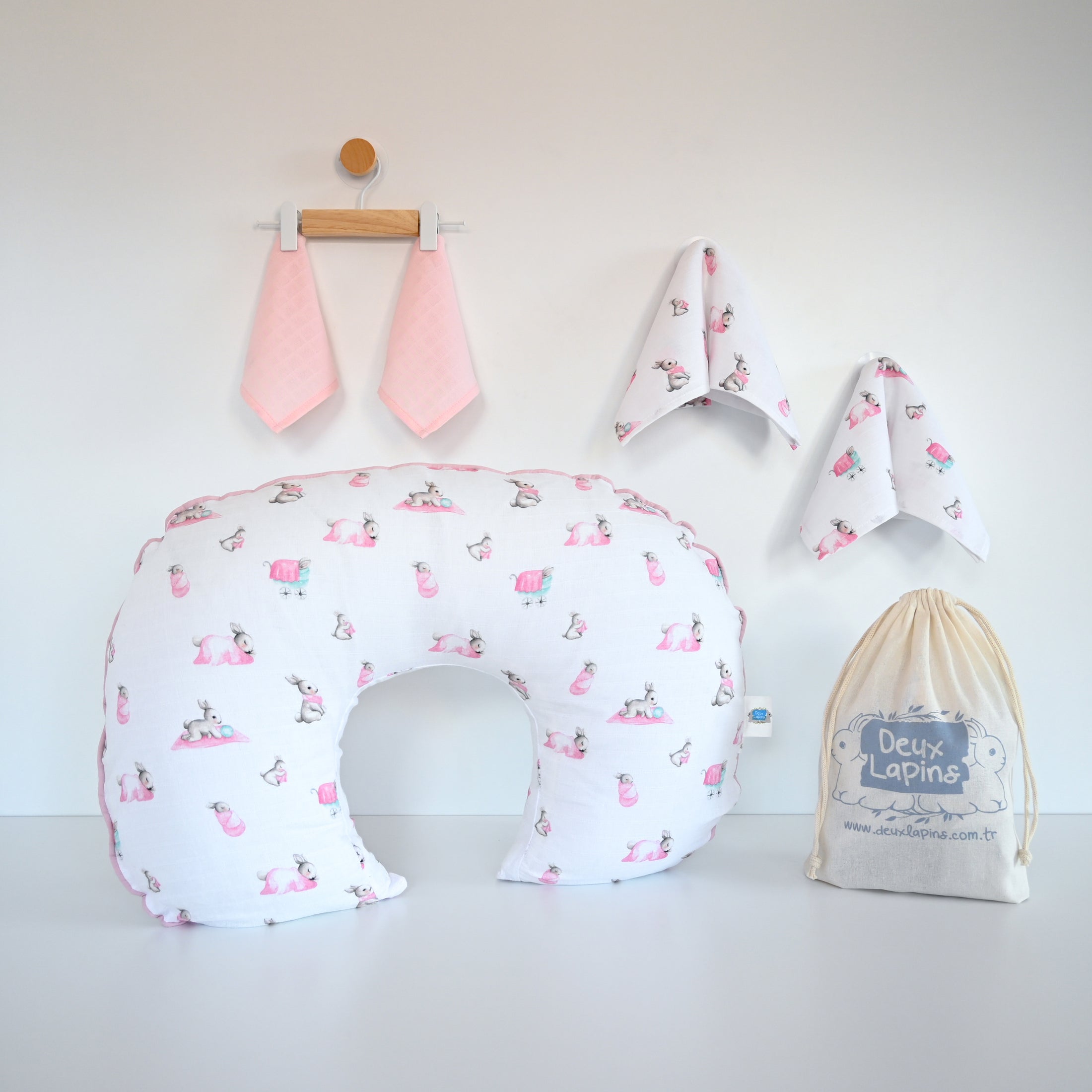 Bebek Beslenme Seti - Bebe Lapin Rose