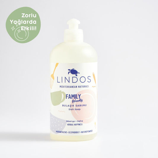 Lindos - Bulaşık Sabunu - Biberiye & Defne - 600ml