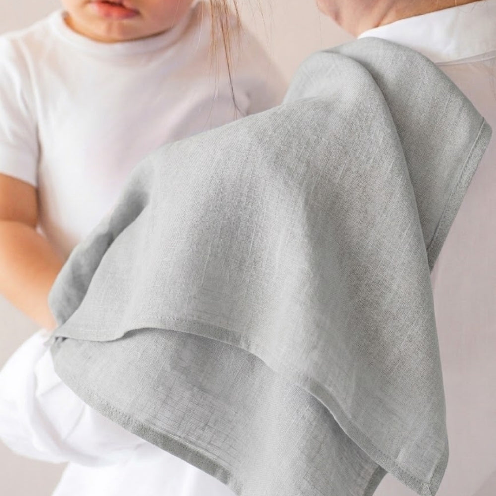 2’li Müslin Bebek Örtüsü - Rainbow Lapin ve Cotton Grey - 100x100 cm