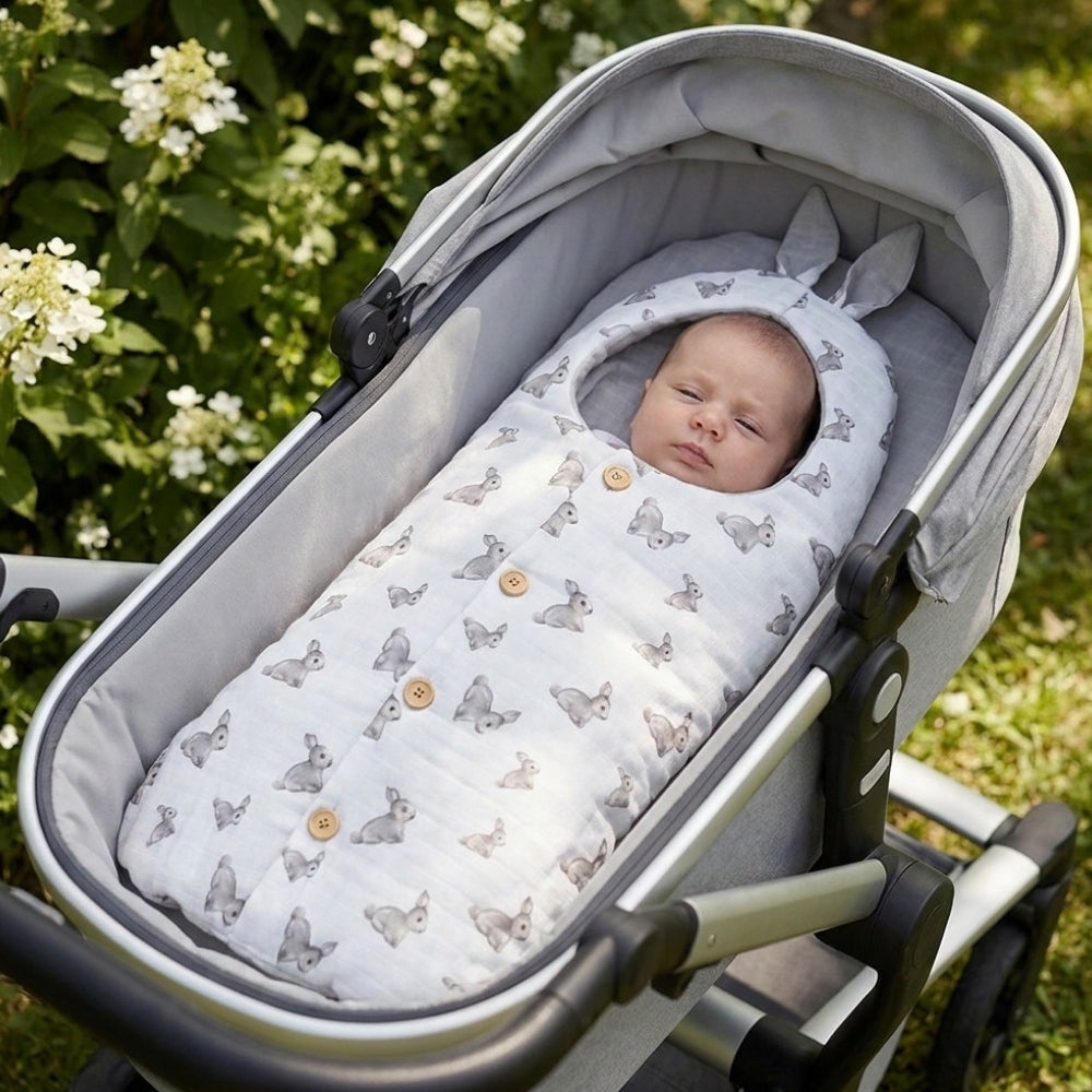 Müslin Kundak Battaniye - Iconique Lapin