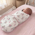 Resmi Galeri görüntüleyiciye yükleyin, Müslin Bebek Hazır Kundak - Bébé Lapin Rose

