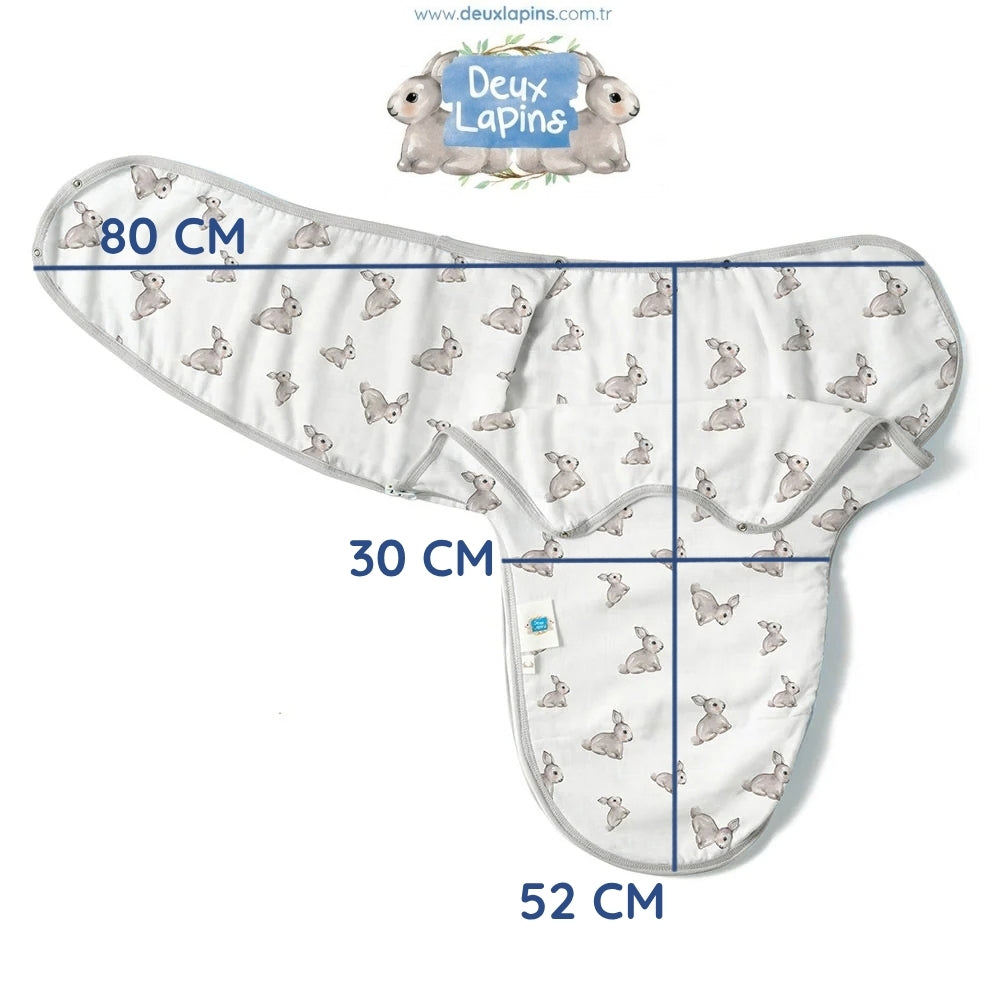 Müslin Bebek Hazır Kundak - Iconique Lapin
