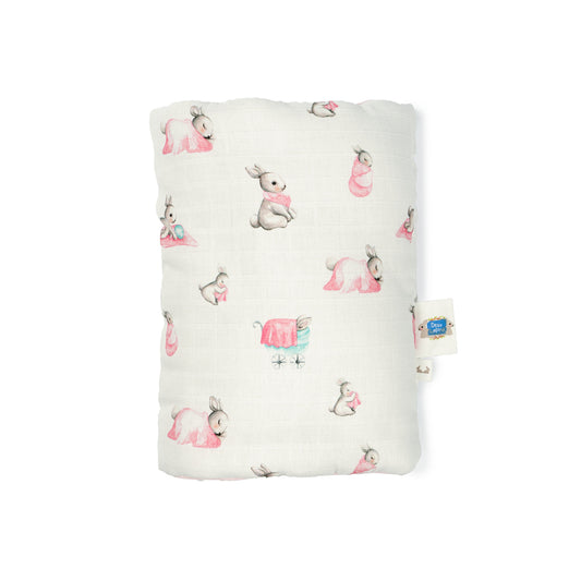 Pratik Silindir Emzirme Kol Destek Yastığı - Bébé Lapin Rose