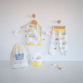 Resmi Galeri görüntüleyiciye yükleyin, Yenidoğan Bebek Hastane Çıkış Seti 4 Parça - Petits Caneton
