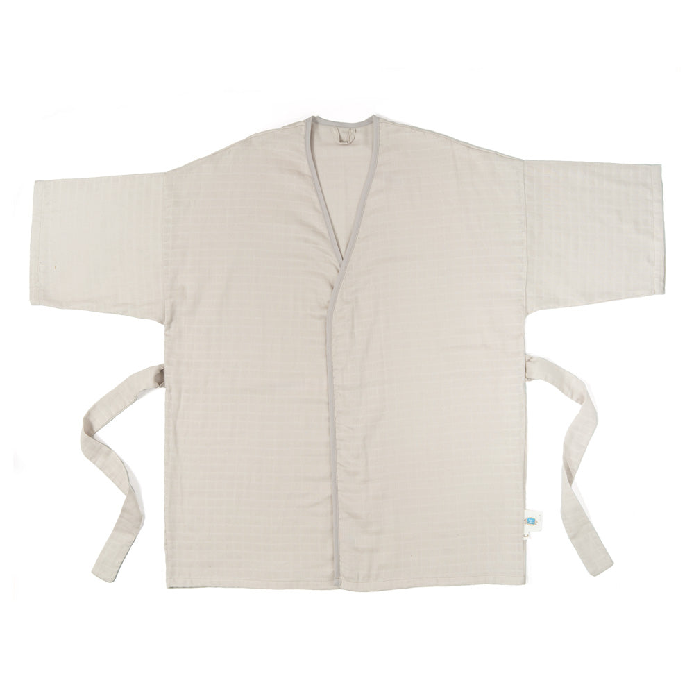 Kimono Kadın Sabahlık - Cotton Grey