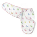 Resmi Galeri görüntüleyiciye yükleyin, Müslin Bebek Hazır Kundak - Rainbow Lapin Pink
