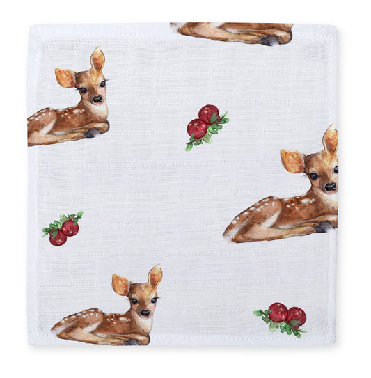 Müslin Bebek Ağız Bezi Paketi – Le Faon & Cotton Grey 10`lu