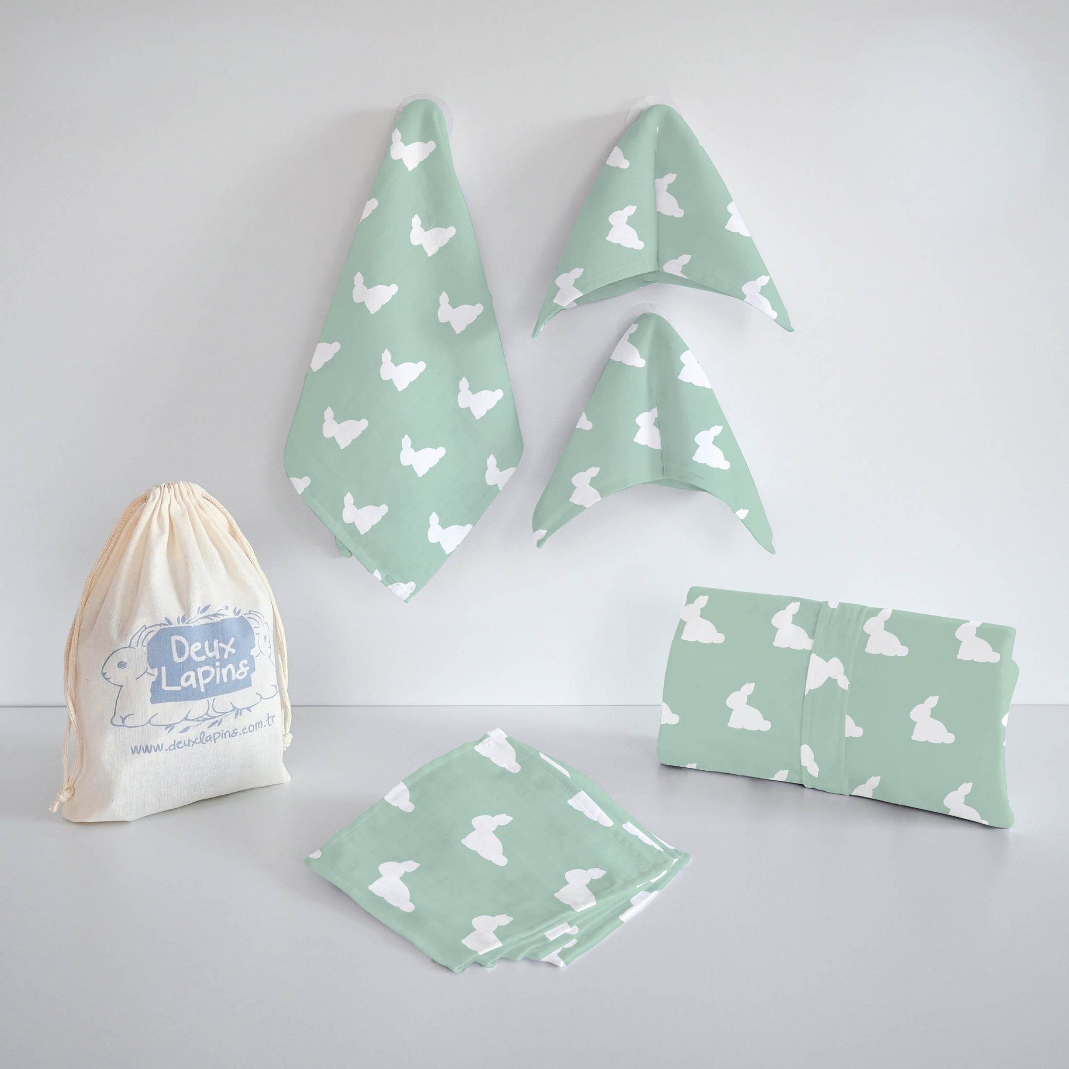 Bebek Bakım Seti – Mono Lapin Matcha Green