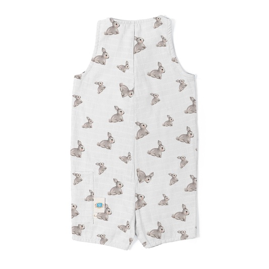 Kısa Paçalı Müslin Bebek Tulum - Iconique Lapin