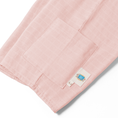 Resmi Galeri görüntüleyiciye yükleyin, Kısa Paçalı Müslin Bebek Tulum - Innocent Pink
