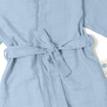 Resmi Galeri görüntüleyiciye yükleyin, Müslin Çocuk Kimono Bornoz - Endless Blue
