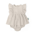 Resmi Galeri görüntüleyiciye yükleyin, Müslin Fırfırlı Yazlık Elbise - Cotton Grey
