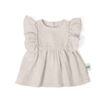 Resmi Galeri görüntüleyiciye yükleyin, Müslin Fırfırlı Yazlık Elbise - Cotton Grey

