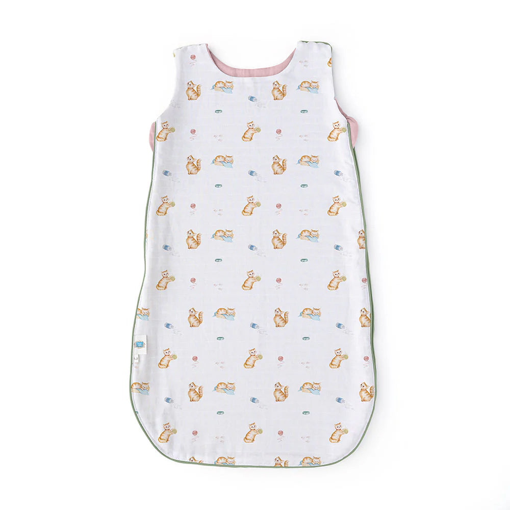 Müslin Bebek Uyku Tulumu 0.5 TOG - Chaton