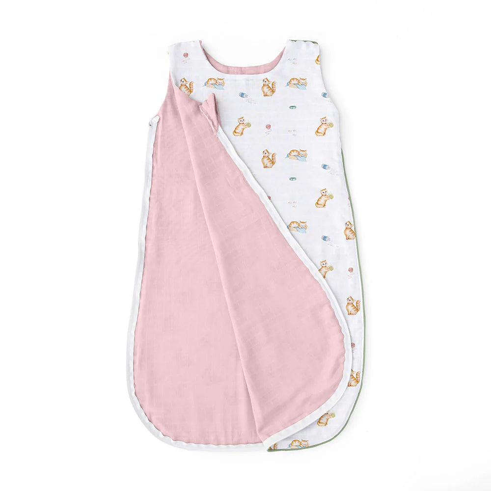 Müslin Bebek Uyku Tulumu 0.5 TOG - Chaton