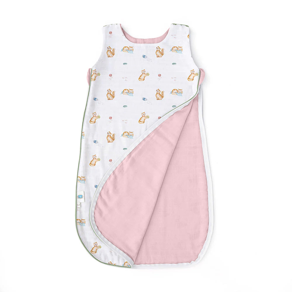 Müslin Bebek Uyku Tulumu 0.5 TOG - Chaton