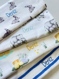Resmi Galeri görüntüleyiciye yükleyin, Müslin Bebek Örtüsü - Mono Lapin Royal Blue
