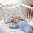 Resmi Galeri görüntüleyiciye yükleyin, Müslin Bebek Yastığı Kılıfı - Bébé Lapin
