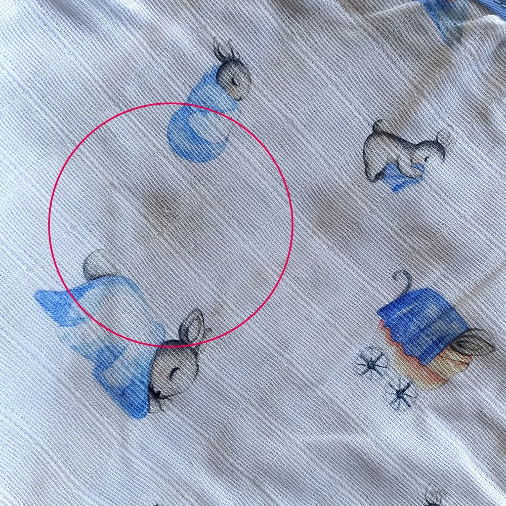 Müslin Bebek Emzirme Önlüğü - Iconique Lapin