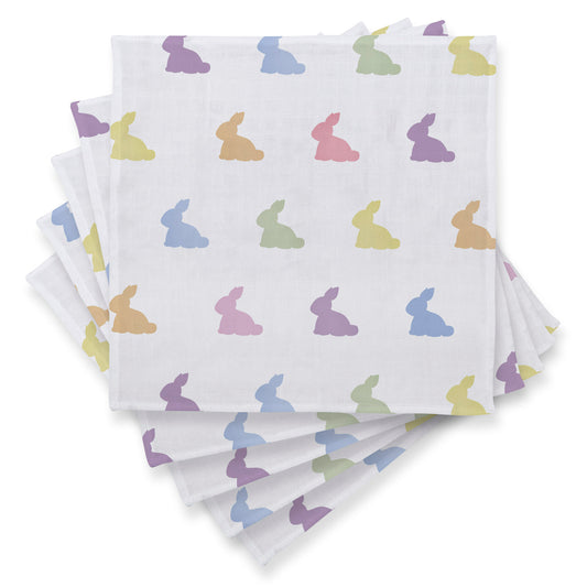 Müslin Bebek Omuz Bezi 5’li - Rainbow Lapin