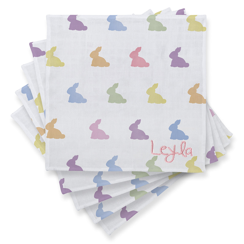 Müslin Bebek Omuz Bezi 5’li - Rainbow Lapin