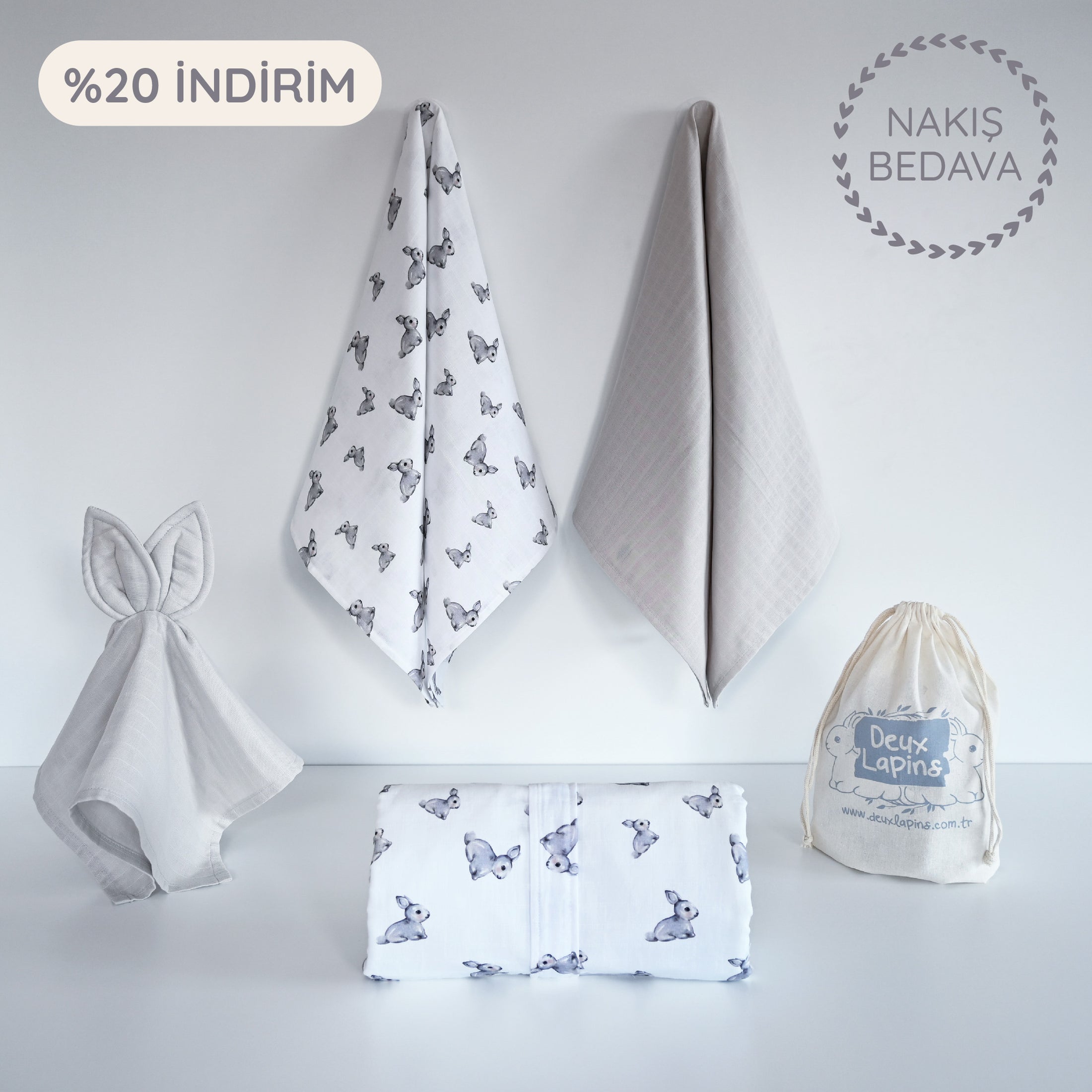 Baby Box Small - Iconique Lapin