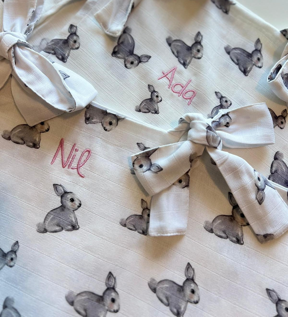 Müslin Puset Örtüsü - Iconique Lapin