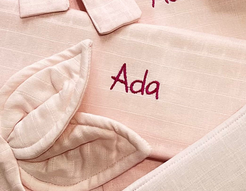 Müslin Bebek Omuz Bezi 5’li - Innocent Pink