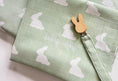 Resmi Galeri görüntüleyiciye yükleyin, Müslin Bebek Omuz Bezi 5’li - Mono Lapin Matcha Green
