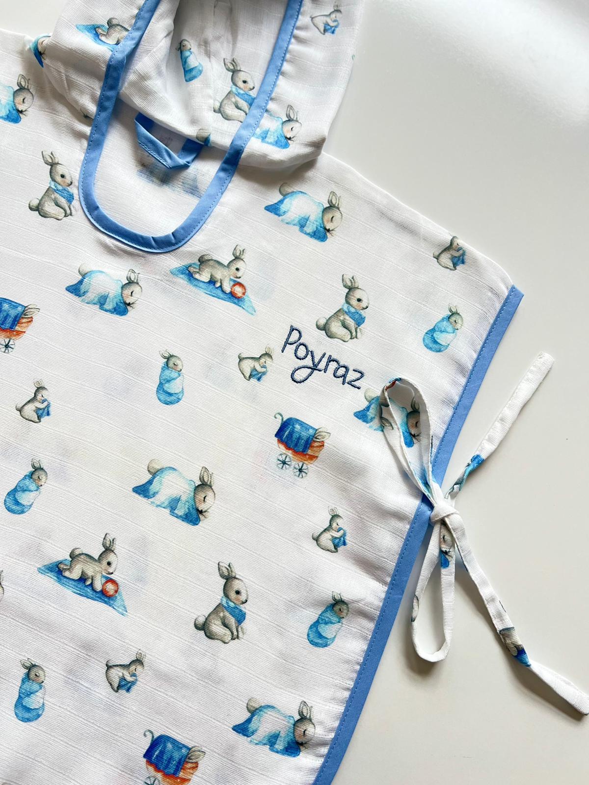 Müslin Bebek Panço - Bébé Lapin