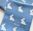 Resmi Galeri görüntüleyiciye yükleyin, Müslin Bebek Omuz Bezi 5’li - Mono Lapin Royal Blue
