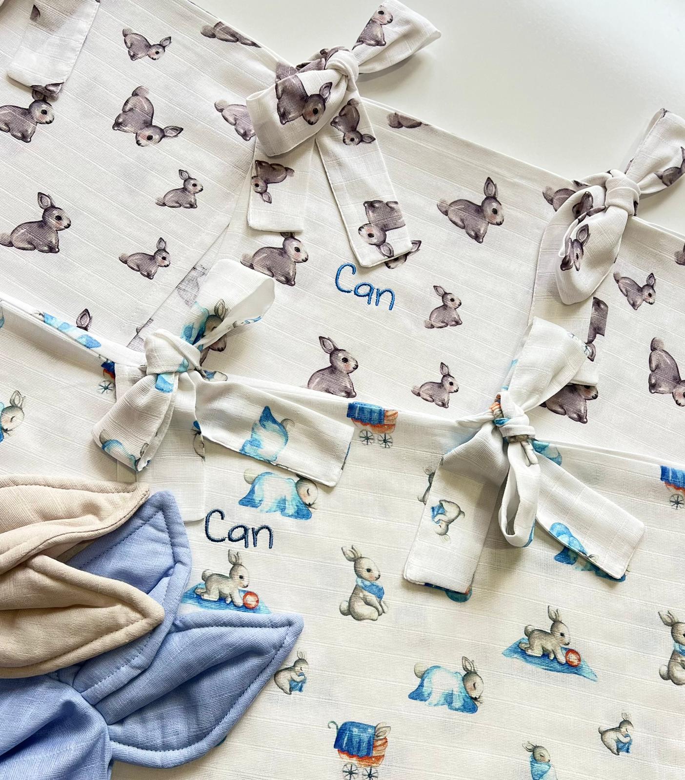 Müslin Puset Örtüsü - Bébé Lapin