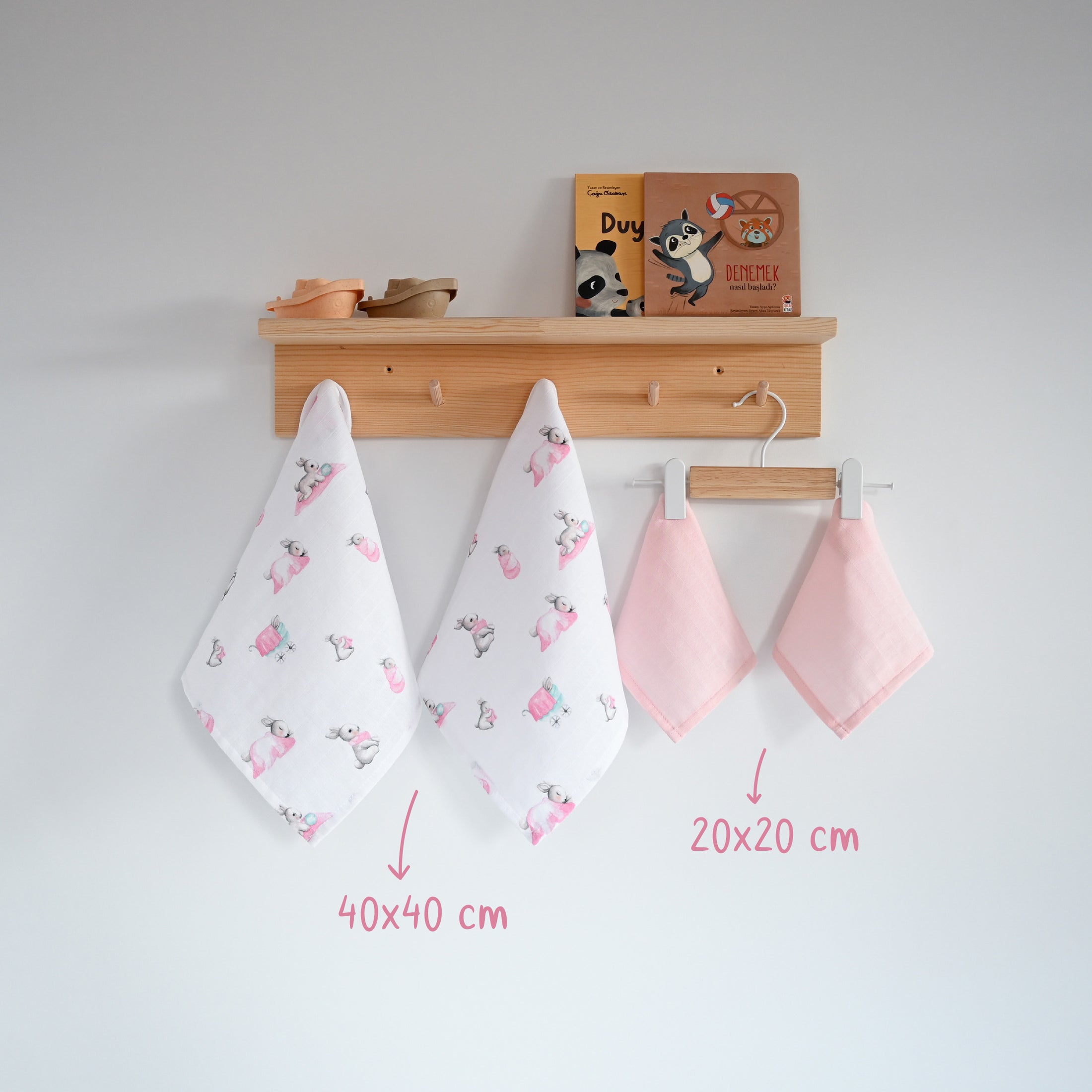 Yenidoğan Bebek Beslenme Seti - Bebe Lapin Rose