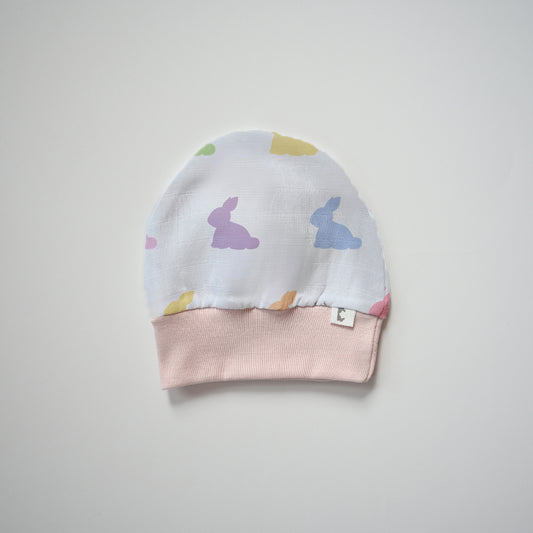 Müslin Bere - Rainbow Lapin Pink