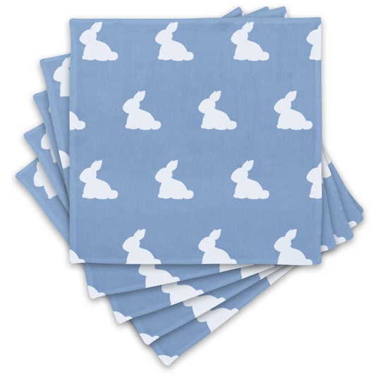 Müslin Bebek Omuz Bezi 5’li - Mono Lapin Royal Blue