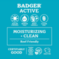 Resmi Galeri görüntüleyiciye yükleyin, Badger Kokusuz (mavi) Güneş Kremi Stick SPF35 (Kolay Sürülüm) 18.4 gr
