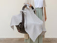 Resmi Galeri görüntüleyiciye yükleyin, Müslin Puset Örtüsü - Cotton Grey
