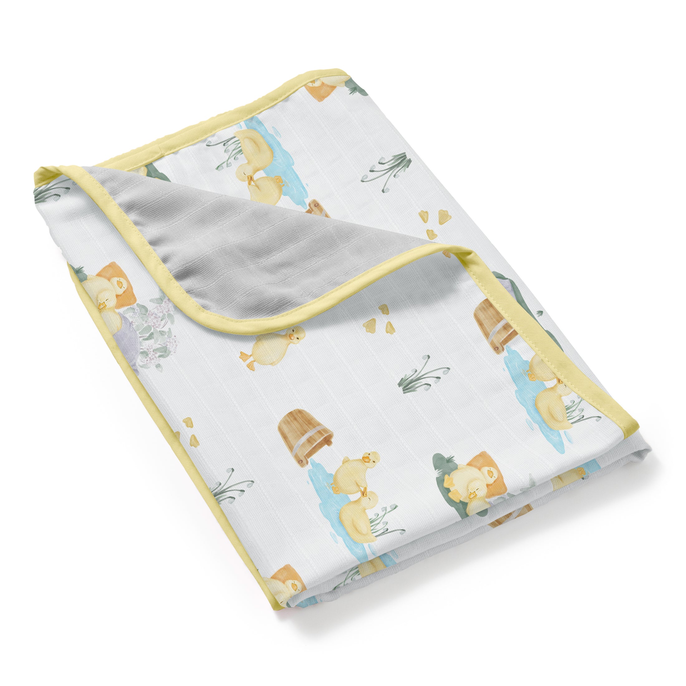 Çift Kat Müslin Battaniye 0.5 TOG -  65x65 cm - Petits Caneton