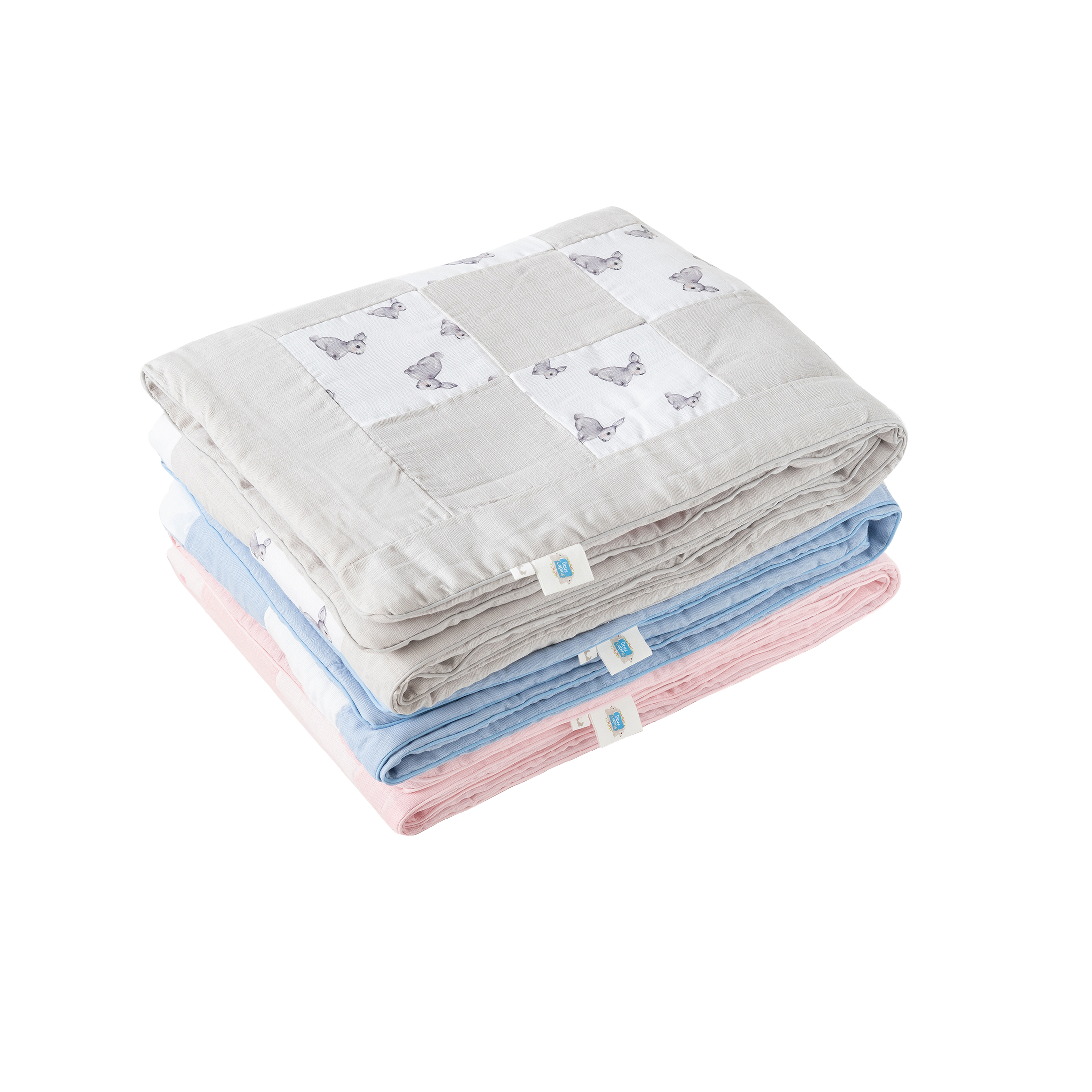 Müslin Bebek Yatak Örtüsü - Bébé Lapin